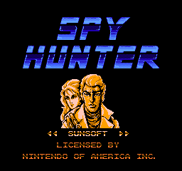 Spy Hunter (USA) Title Screen